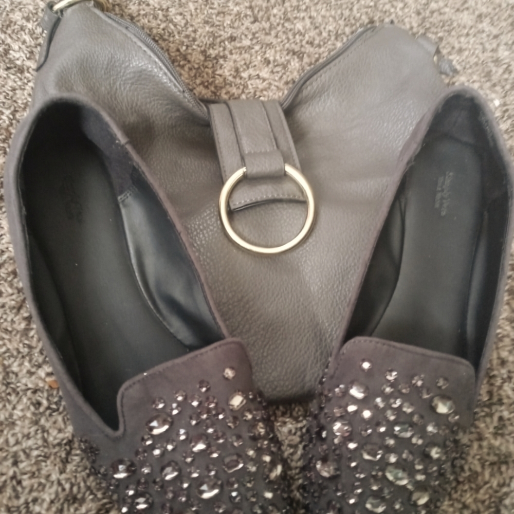 Shoe and handbag pair